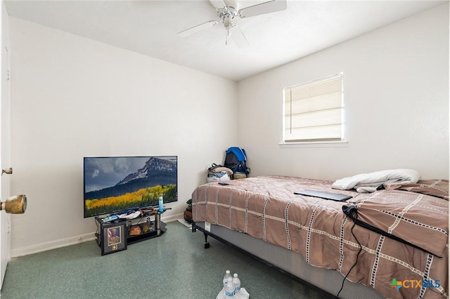 1203 Urbantke Ct Unit A-H, Copperas Cove, TX 76522 - bedroom featuring baseboards and ceiling fan
