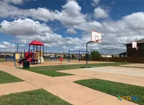 exterior space featuring a playground