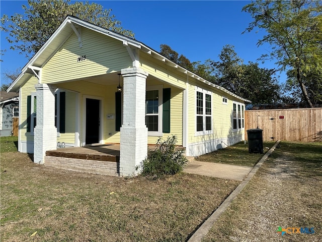 view of property exterior