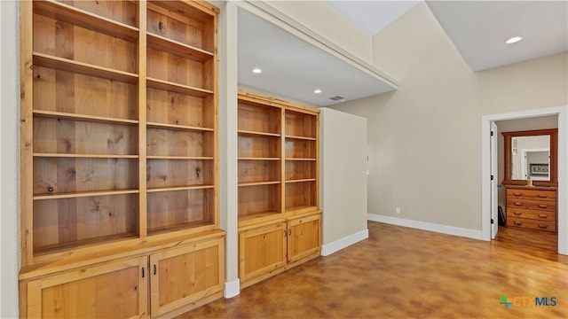 interior space featuring carpet floors