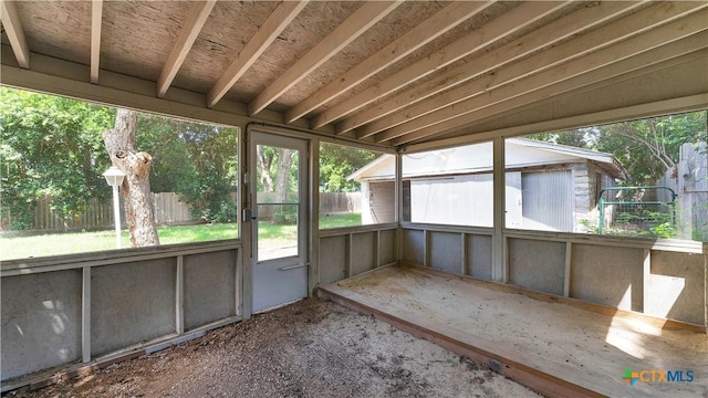 1261 W Mill St, New Braunfels, TX 78130 - view of unfurnished sunroom