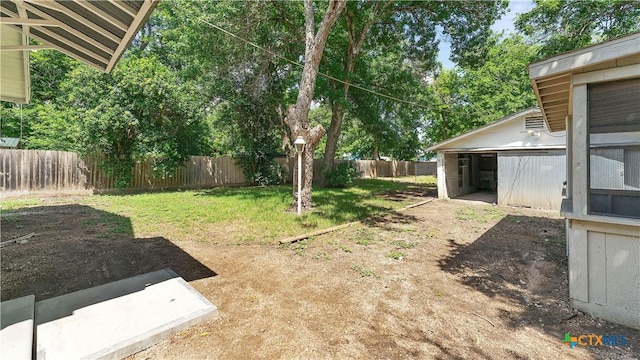 1261 W Mill St, New Braunfels, TX 78130 - view of fenced backyard