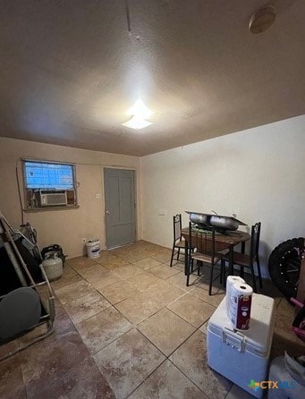 dining room featuring cooling unit