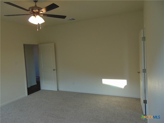 3204 Salt Fork Dr, Killeen, TX 76549 - carpeted empty room featuring ceiling fan