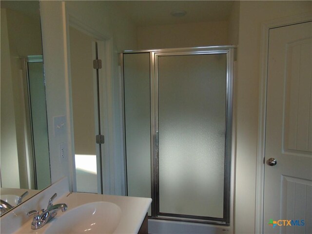 3204 Salt Fork Dr, Killeen, TX 76549 - bathroom with a shower stall and vanity