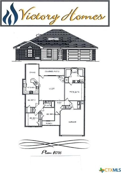 3204 Salt Fork Dr, Killeen, TX 76549 - home floor plan