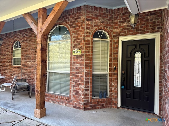 view of entrance to property