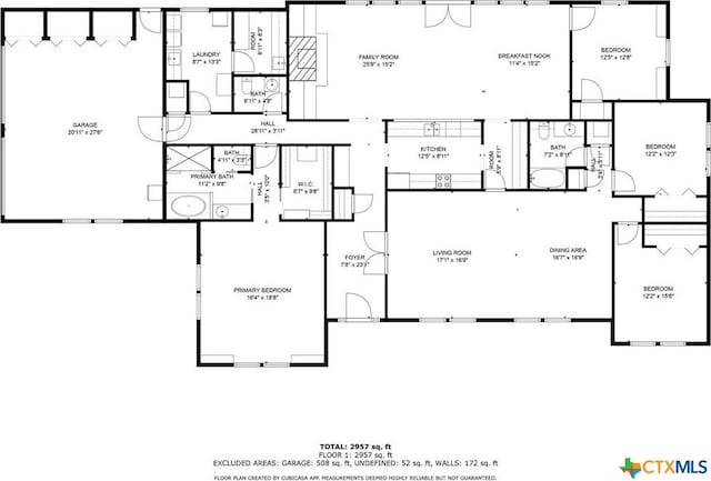 13650 Blackberry Rd, Salado, TX 76571 - view of home floor plan
