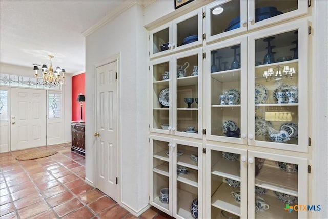 13650 Blackberry Rd, Salado, TX 76571 - detailed view of a chandelier and ornamental molding