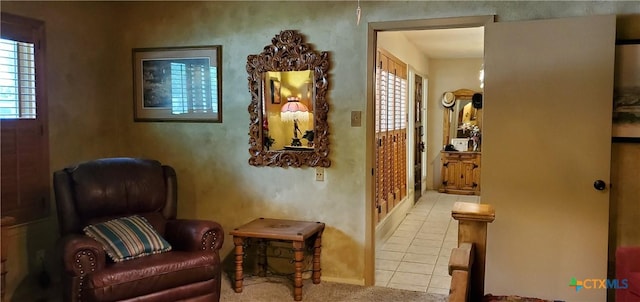 130 Twin Oak Rd, Seguin, TX 78155 - living area with tile patterned floors and carpet