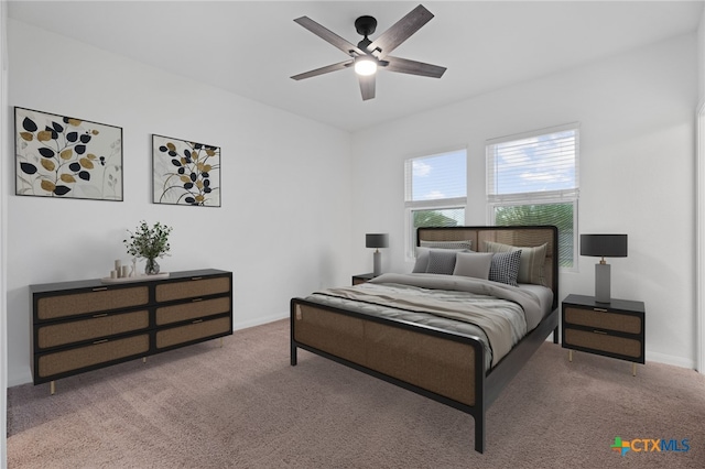 5806 Gulf Mdw, Converse, TX 78109 - bedroom with carpet flooring and a ceiling fan