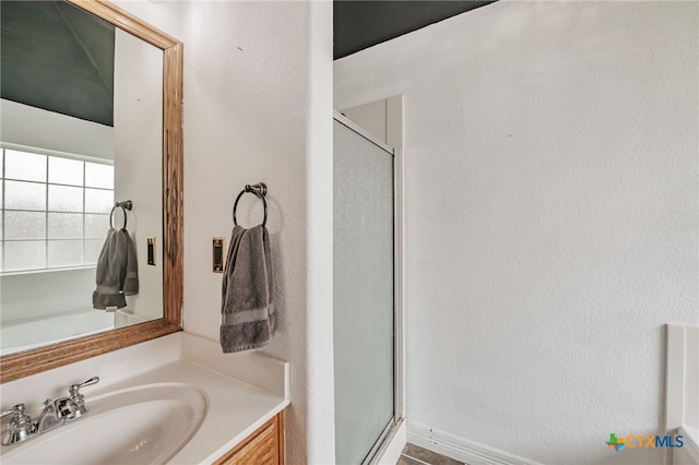 1921 Merlin Dr, Harker Heights, TX 76548 - full bath with a shower stall and vanity