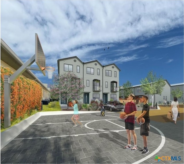 105 Lively Ln Unit B, San Marcos, TX 78666 - view of basketball court