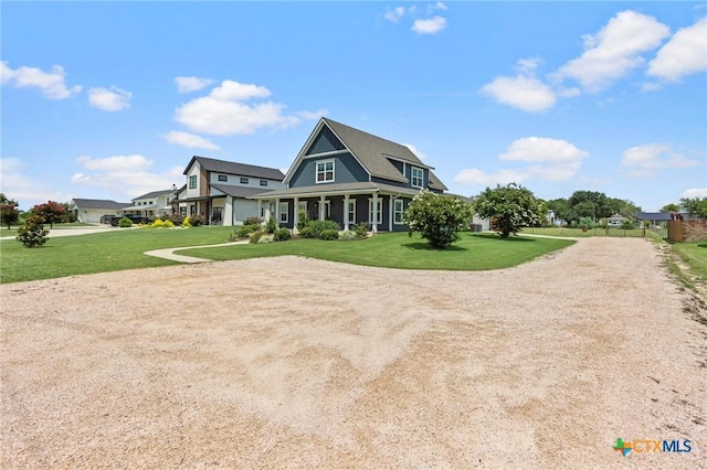 4430 Cedar Creek Rd, Temple, TX 76504 - shingle-style home with a front yard and driveway