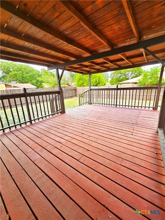 view of deck