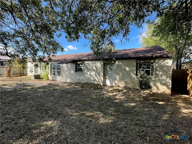 view of rear view of house