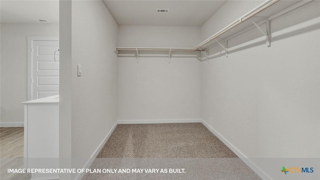 575 Radley Rd, Lockhart, TX 78644 - spacious closet with carpet flooring