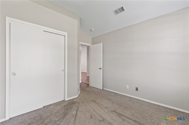 7915 Redbrush, Temple, TX 76502 - unfurnished bedroom with carpet floors and vaulted ceiling