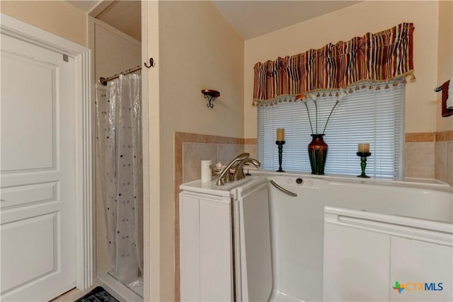 view of laundry room