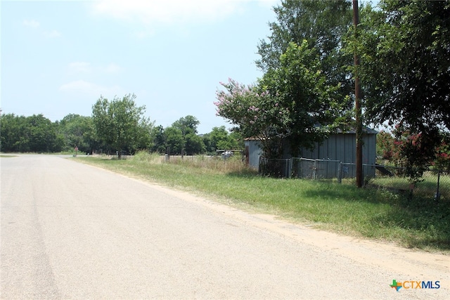 view of road