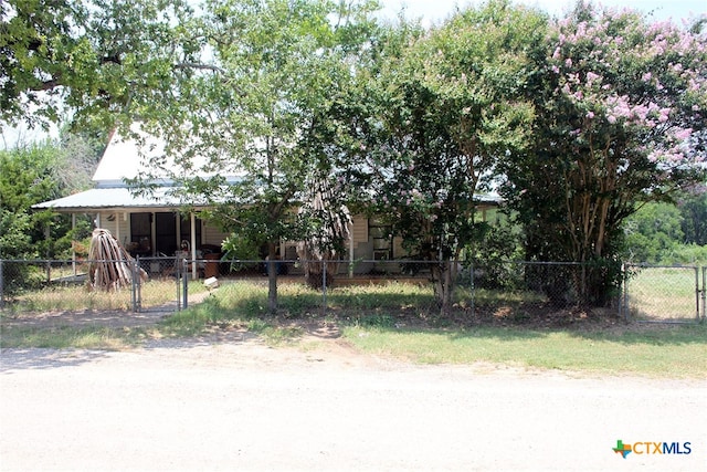 view of obstructed view of property