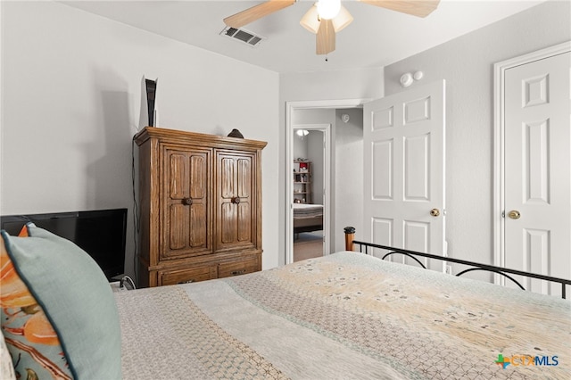 1809 Indian Camp Trl, Copperas Cove, TX 76522 - bedroom featuring ceiling fan