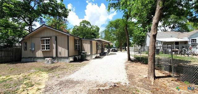 view of property exterior