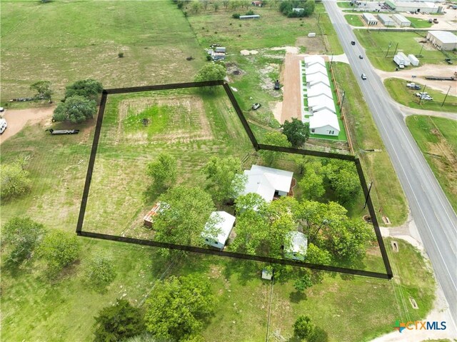 1001 US Highway 77 N, Hallettsville, TX 77964 - view of rural area featuring property boundaries highlighted