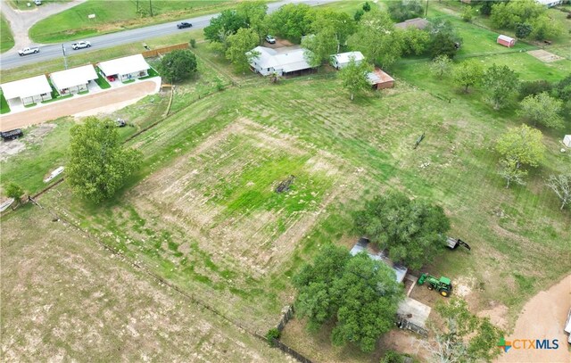 1001 US Highway 77 N, Hallettsville, TX 77964 - aerial overview of property's location with rural landscape