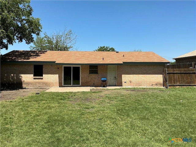 1403 Little St, Copperas Cove, TX 76522 - back of property featuring brick siding