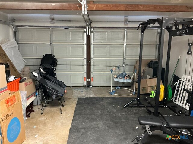 1403 Little St, Copperas Cove, TX 76522 - view of garage