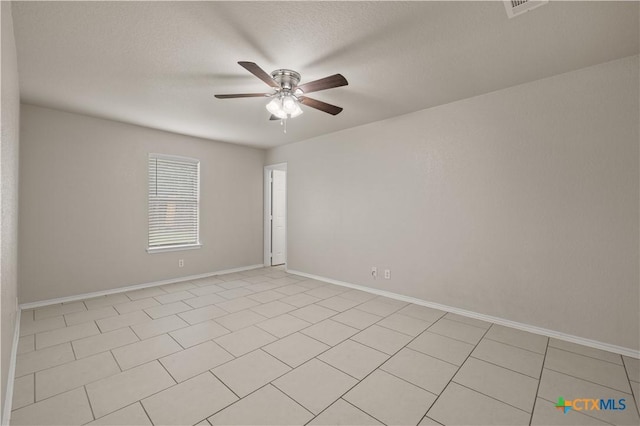 3206 Ida Dr, Killeen, TX 76549 - empty room featuring a ceiling fan and light tile patterned floors