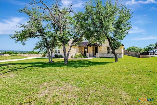 8508 Mount Nebo Cir, Belton, TX 76513 - view of front of home with stone siding