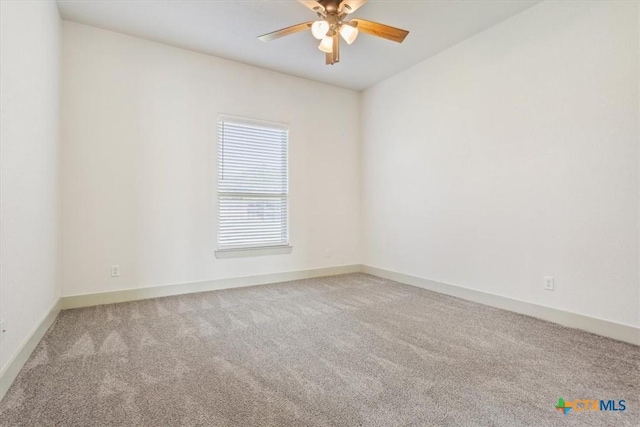 124 Cumberland Dr, Belton, TX 76513 - empty room featuring carpet flooring, baseboards, and ceiling fan