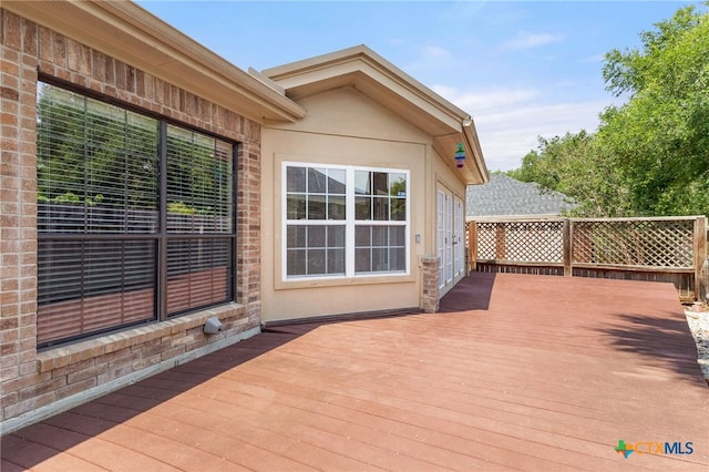 217 Ciela Vis, Seguin, TX 78155 - view of wooden deck