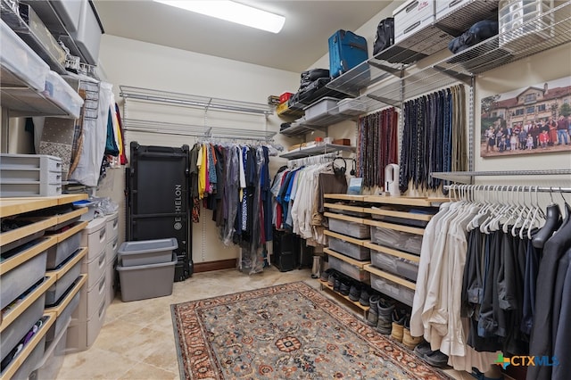 view of spacious closet