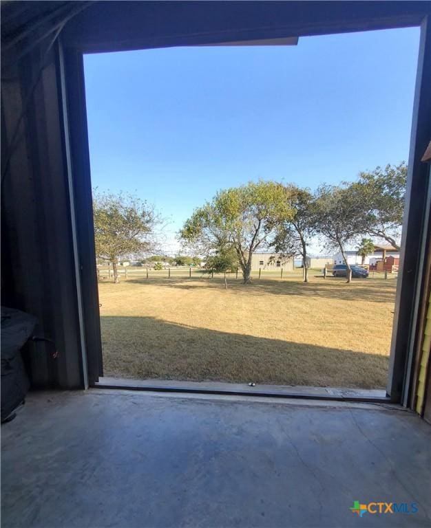404 S 13th St, Seadrift, TX 77983 - view of green lawn with a patio