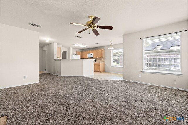 2810 Scottsdale Dr, Killeen, TX 76543 - unfurnished room featuring carpet flooring and a ceiling fan