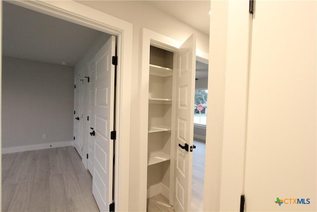 view of closet