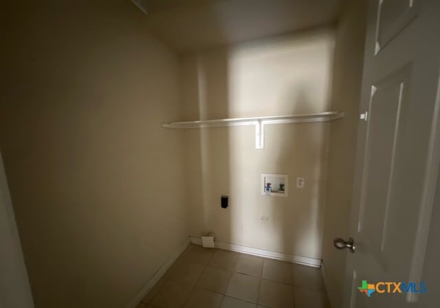 10234 Condor Loop, Waco, TX 76708 - laundry area featuring hookup for a washing machine and electric dryer hookup