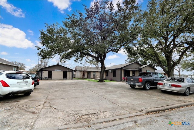 view of ranch-style home