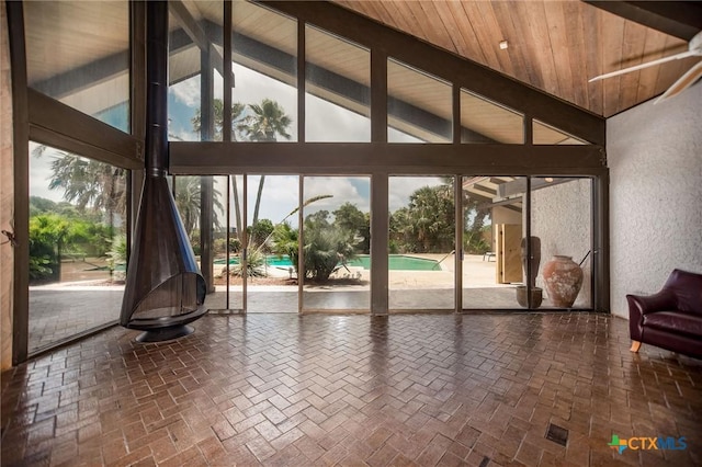 1809 W Harrison Ave, Port Oconnor, TX 77982 - view of unfurnished sunroom
