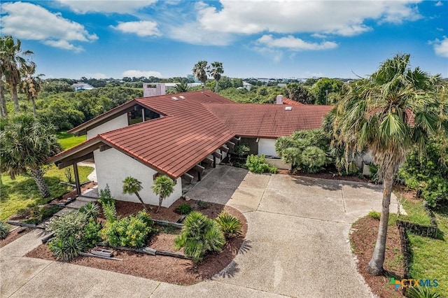 1809 W Harrison Ave, Port Oconnor, TX 77982 - view from above of property