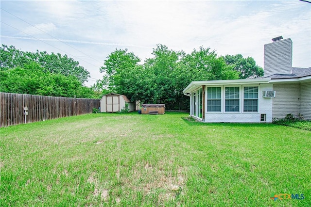 4512 Briar Cliff Rd, Temple, TX 76502 - view of yard with a storage shed and an outbuilding