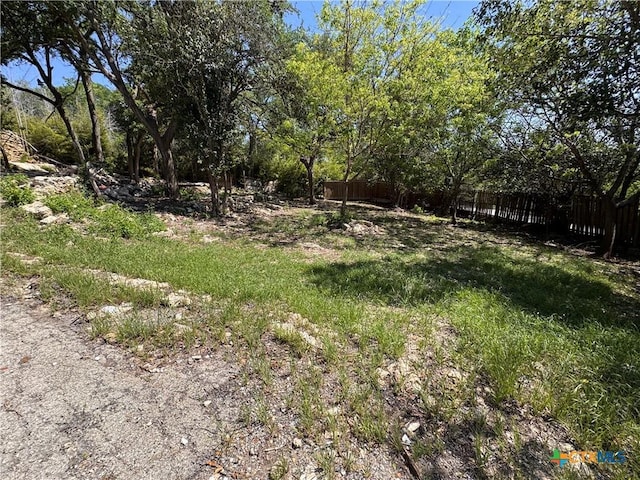 1000 Advance St, San Marcos, TX 78666 - view of yard with fence