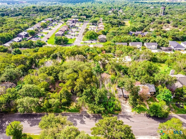 1000 Advance St, San Marcos, TX 78666 - birds eye view of property featuring a residential view