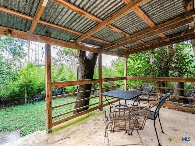 1000 Advance St, San Marcos, TX 78666 - view of patio