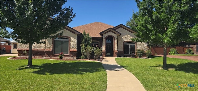 1122 Windy Hill Rd, Harker Heights, TX 76548 - view of front facade featuring stone siding and brick siding