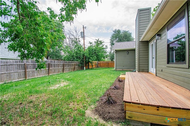 3918 Trinity Dr, Temple, TX 76504 - view of yard featuring a deck