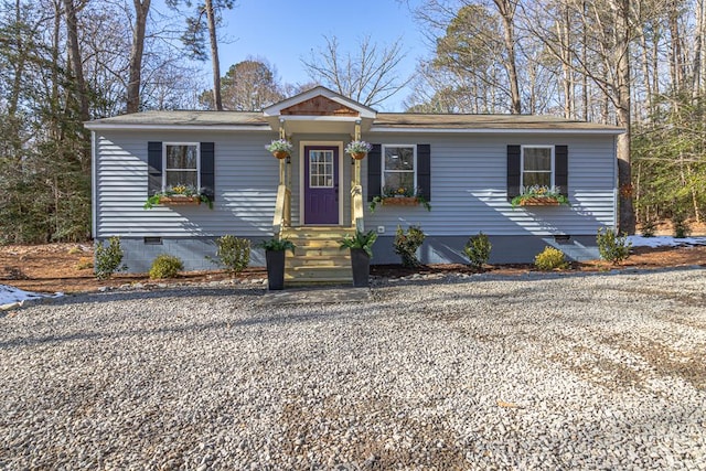 view of front of house